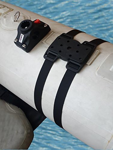 Brocraft Float Tube OR Pontoon Boat Rod Holder / Float Tube Fly Rod Holder