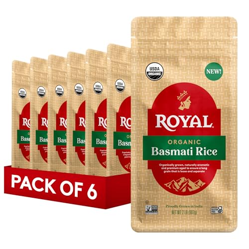 Royal Authentic Long Grain White Basmati Rice - (2 Pack) 2 lb