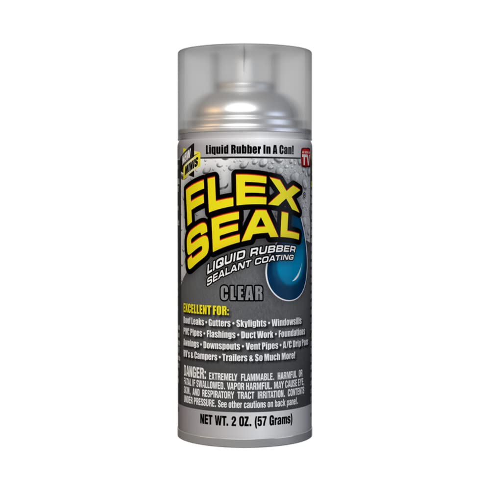 Flex Seal Clear Rubber Spray Sealant 2 oz.