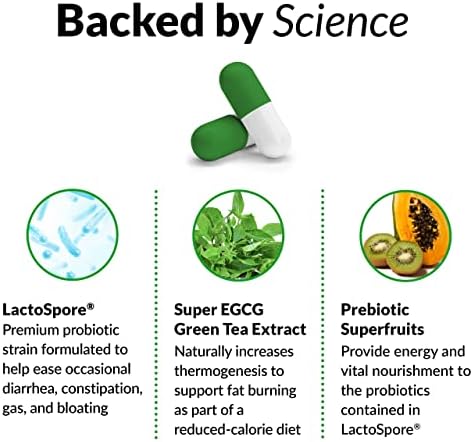 Force Factor ProbioSlim Probiotics for Women and Men, Probiotics for Digestive Health to Reduce Bloating, Gas, & Occasional Diarrhea, with Prebiotics