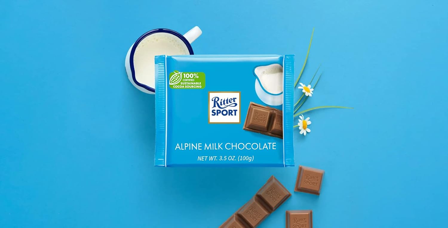 Ritter Alpine Milk Chocolate, 3.5 oz