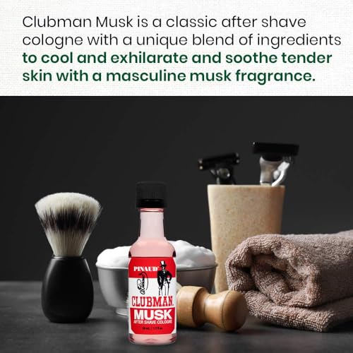 Clubman Lime Sec After Shave Lotion, Cools And Refreshes Skin After Shaving, All Day Fragrance 1.7 fl oz