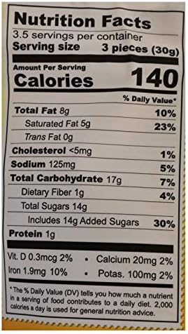 Chocolove Xoxox - Peach Bites Salted Caramel - Case of 8-3.5 Oz