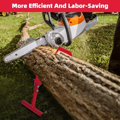 51.18"" Timberjack Log Lifter, Adjustable Log Roller Cant Hook, Heavy-Duty Carbon Steel Log Jack for Rolling and Raising Up The Logs, Log Roller Tool