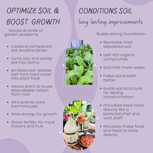 Worm Tea for Gardening - 32oz Quart - Organic Earthworm Soil Enhancer - Vermicompost with Kelp - Increase Yields, Boost Growth, Reduce Stress- Vegetables, Flowers, Fruit Trees - Plant Probiotic