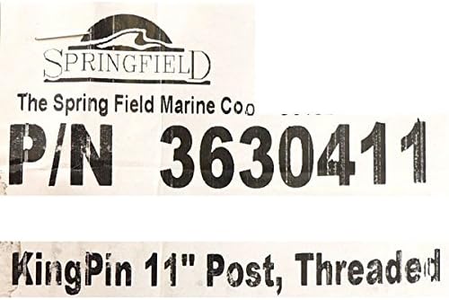 Springfield Boat Seat Post 3630411 | Kingpin 11 Inch Fixed Height
