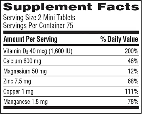 Caltrate Minis Plus Minerals - 150 Mini Tablets