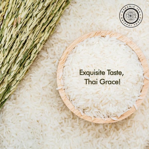 Pride Of India - Extra Long Indian Basmati Rice - Naturally Aged Aromatic Grain, 1.5 Pound Jar