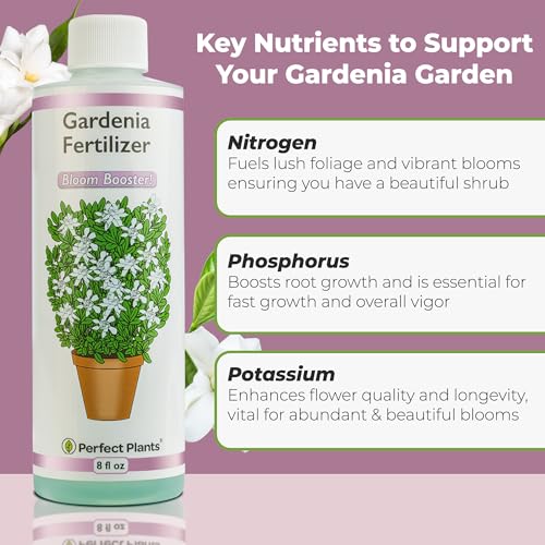 Perfect Plants Gardenia Liquid Fertilizer, 8 oz, Bloom Boost Plant Food