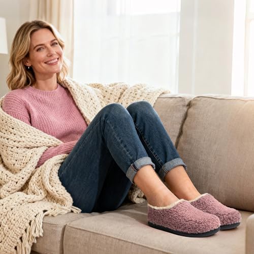 RockDove Women's Nomad Faux Shearling Slipper
