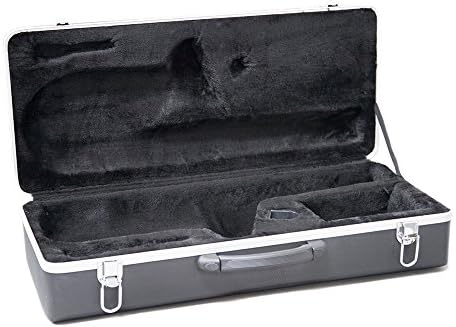 Lightweight ABS Case for Modern Standard Alto Saxophone, Black