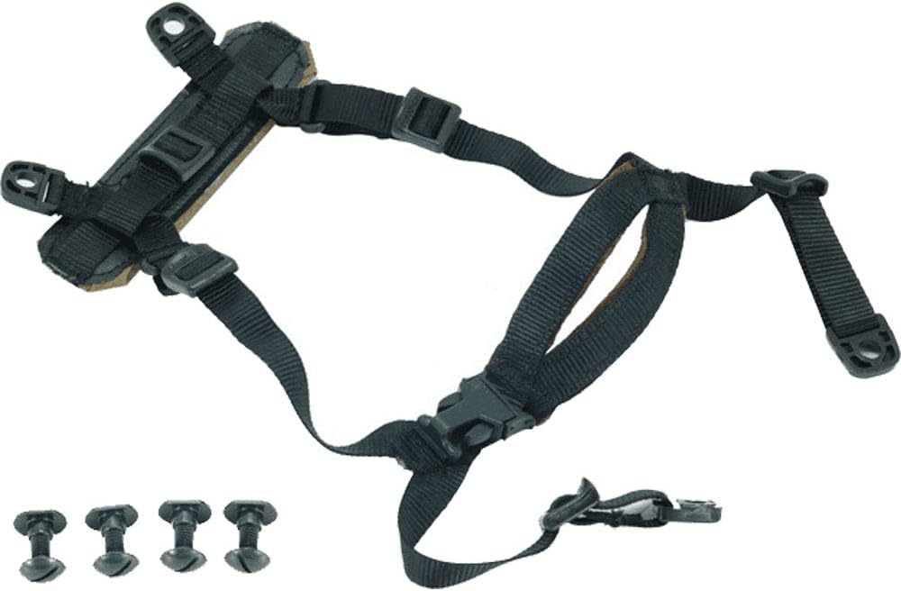 ATAIRSOFT 4 Points Helmet Accessory Retention System Chin Strap with Bolts and Screws for Fast Tactical Airsoft MICH IBH Helmet