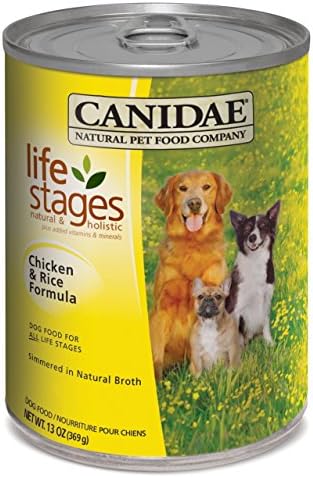 Canidae Life Stages Chicken And Rice Can Formula For Dogs, 13-Ounce, 12-Pack