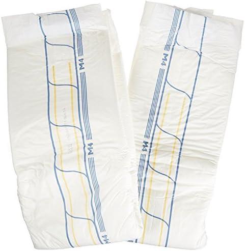Abena Abri-Form Comfort Plastic-Backed Briefs, Level 4, (Medium To Large Sizes) Medium, 14 Count | Disposable