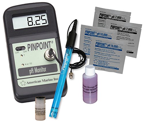 Pinpoint pH Meter KIT Lab Grade Portable Bench Meter Kit for Easy & Precise Digital pH Measurement – Complete 8 Piece Set