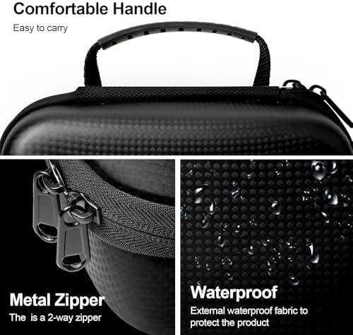 sarlar Nose Cleaner Travel Case for Navage Nasal Irrigation System, Nose Pillows, Nasal Dock, Salt Pods & Accessories