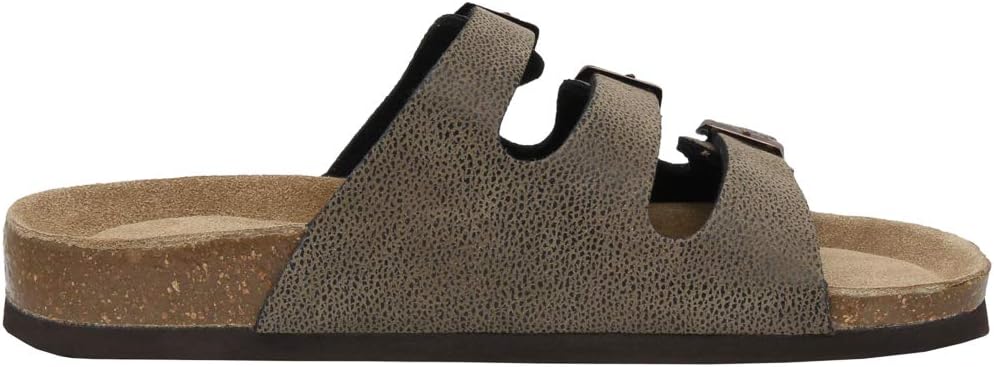 CUSHIONAIRE Women's Lela Cork footbed Sandal with +Comfort