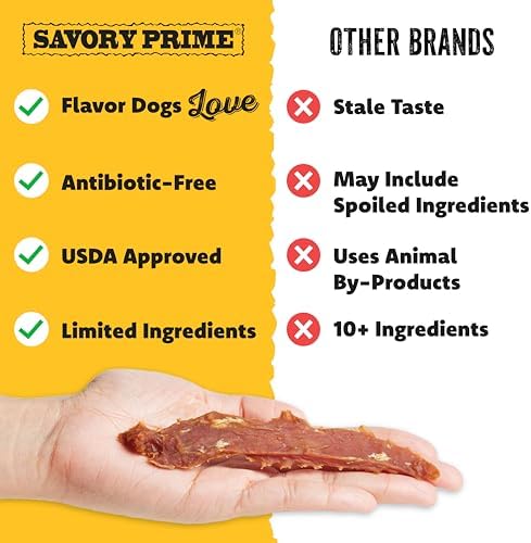 Savory Prime Chicken Jerky Treat, 4-Ounce