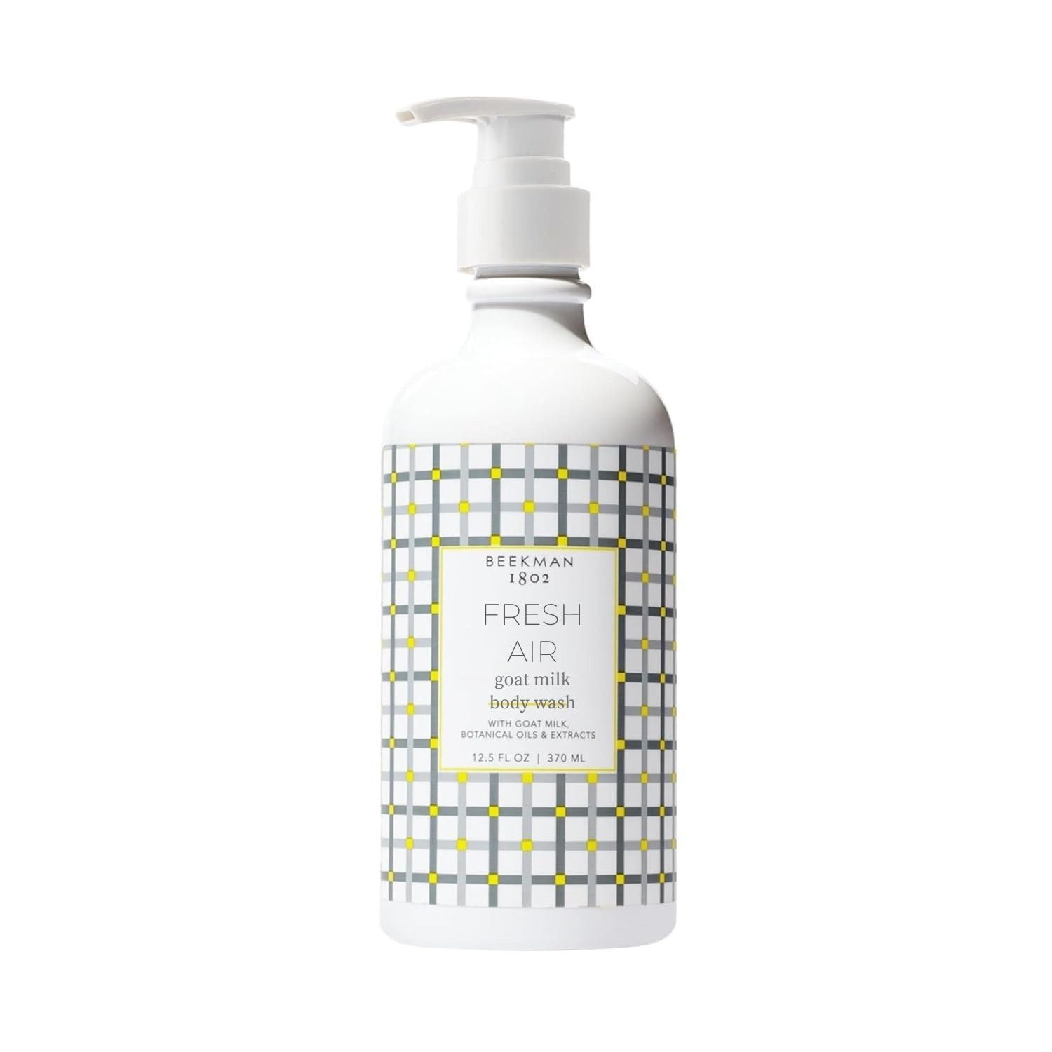 Beekman 1802 Goat Milk Hand Soap, Fragrance Free, 12.5 fl oz | Moisturizing Body Wash & Liquid Hand Soap for Sensitive Skin, Hand & Body Wash, Natural Soap with Goat Milk & Aloe