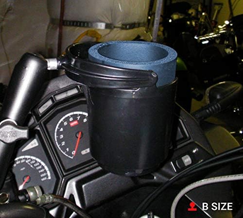 RAM MOUNTS Level Cup Self-Leveling Drink Holder with B Size 1" Ball | Holds cans and small bottles, compatible with RAM Mounts B Size mounting systems