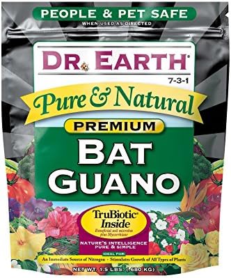 Dr. Earth Pure & Natural Bat Guano 1.5 lb