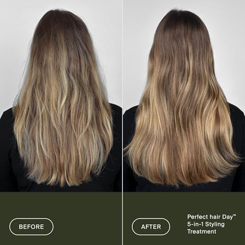 Living Proof Perfect Hair Day 5-in-1 Styling Treatment – Conditions, Smooths, Volumizes, Adds Shine, Heat Protection up to 450°F, 4 oz