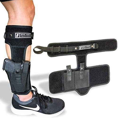Ankle Holster for Concealed Carry | American Company | Comfortable & Secure | Compatible with Glock 43, 42, 30, 27, 26 S&W M&P Shield 9mm, Bodyguard .380, Ruger LCP, LC9, Sig Sauer P365 P238, Kimber