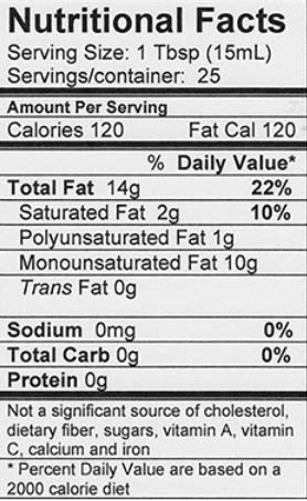 Saratoga Olive Oil Company Baklouti Green Chili Olive Oil 750ml (25.4oz)