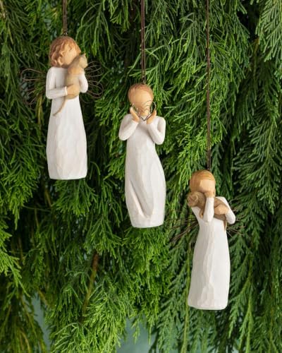 Willow Tree with affection Ornament, I Love Our Friendship!, A Gift to Celebrate Pet Adoption, for Animal Lovers and Cat Owners