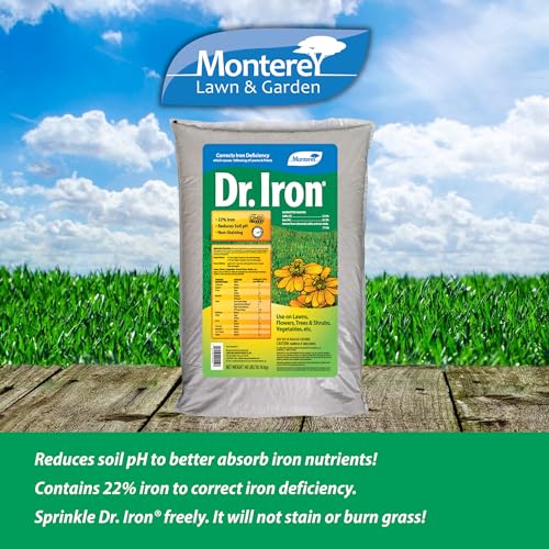 Monterey NLG7122 Dr Soil Acidifier Granules Iron and Elemental Sulfur Acidic Fertilizer, 21 lb