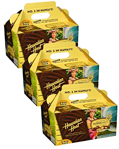 Hawaiian Host Aloha Macs Milk Chocolate Macadamia Nuts (6 ounce box, 12 pieces) (1 Box)