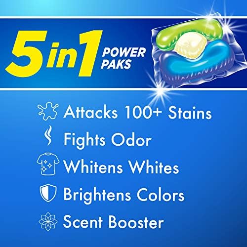 Arm & Hammer plus OxiClean 5-in-1 Power Paks, 17 Count (Packaging may vary)