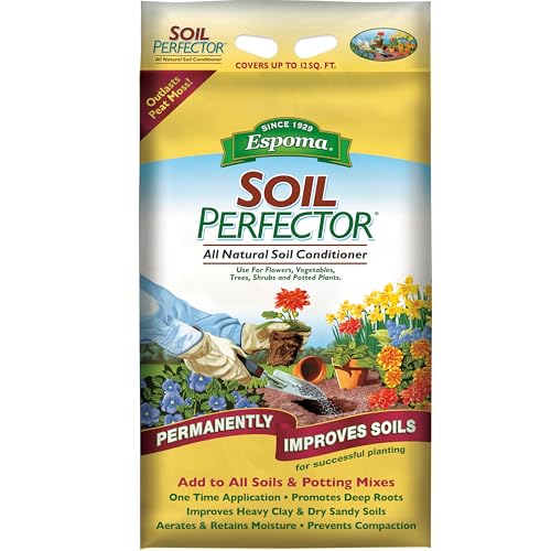 Espoma Soil Perfector Permanently Improves All Soils. A Simple One Time Application Prevents Compaction and Promotes Plant Root Growth. 30 lb. Bag.