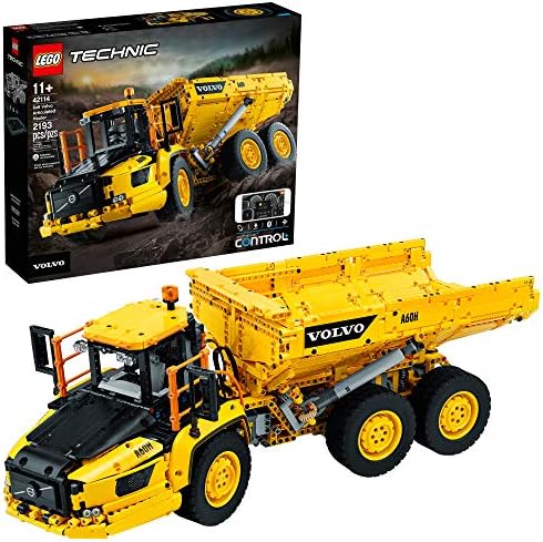 LEGO Technic 6x6 Volvo Articulated Hauler (42114) Building Kit, Volvo Truck Toy Model for Kids Who Love Construction Vehicle Playsets (2,193 Pieces)