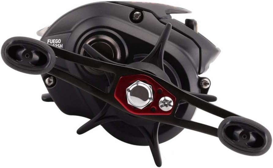 Daiwa Fuego CT Low Profile Baitcasting Reel – Aluminum CT Frame, Air Rotation System & Magforce Braking, Left/Right Hand Options