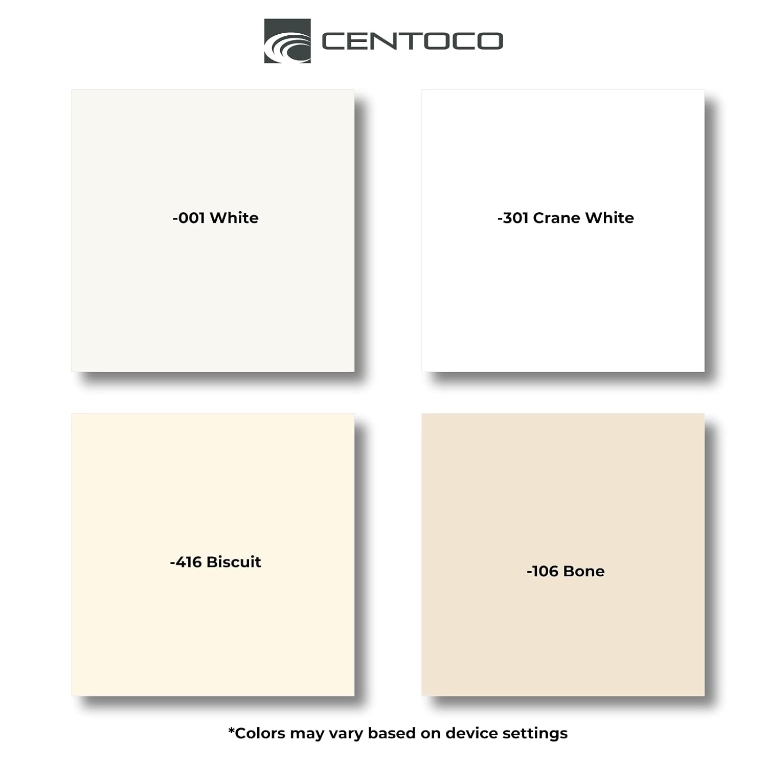 Centoco Toilet Seat Elongated, Residential, Top Mount Plastic Hinge, Black | Plastic, Closed Front, Cover, Made in the USA, 600-407