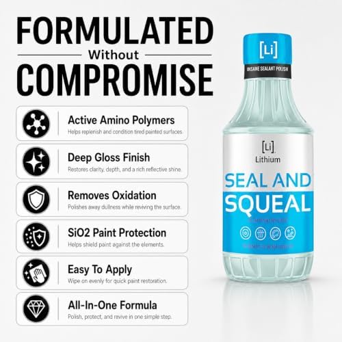 Lithium Seal and Squeal Car Paint Restorer