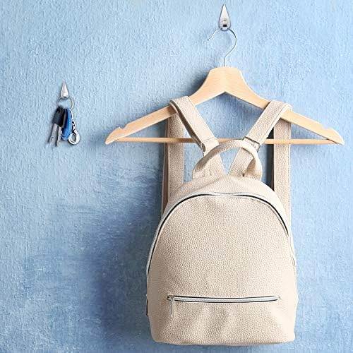 30 Pcs 20 Lbs Pin Hooks Push Pin Hangers Teardrop Style Picture Hooks Metal Picture Hanging Nails for Home Office Wooden Fabric Wall(Silver)
