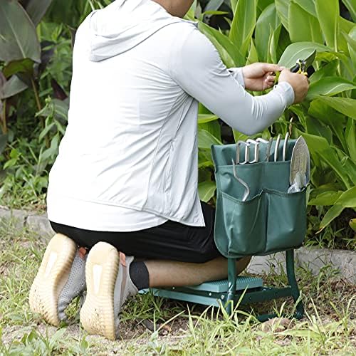 Folding Garden Kneeler Bench, Heavy Duty Garden Stool Kneeling Pad, Bench Seat for Kneeling to Prevent Knee Pain