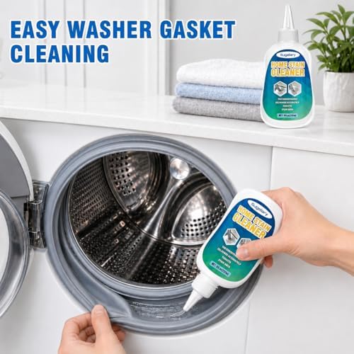 Sugelary Mold Stain Cleaner, 5 fl oz Mold Stain Cleaner Gel for Washing Machine, Home Stain Cleaning Gel for Fridge, Tile, Grout