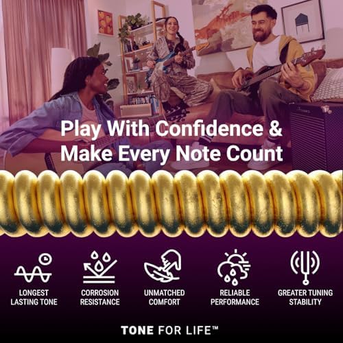 Elixir Strings, Acoustic Guitar Strings, 80/20 Bronze with POLYWEB Technology, Longest-Lasting Warm Tone with Comfortable Feel, 6 String Set