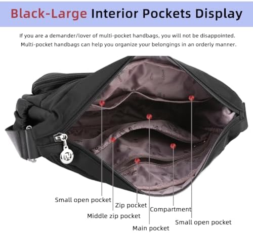 MINTEGRA Women Shoulder Handbag Roomy Multiple Pockets Bag Ladies Crossbody Purse Fashion Tote Top Handle Satchel