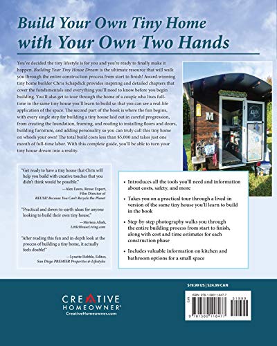 Building Your Tiny House Dream: Design and Build a Camper-Style Tiny House with Your Own Hands (Creative Homeowner) Comprehensive Guide to