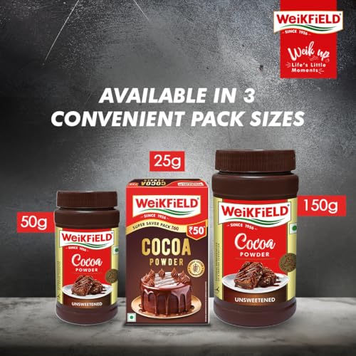WeiKFiELD Cocoa Powder, 150g