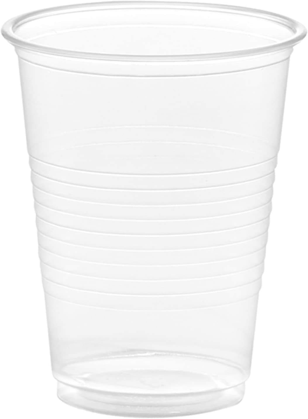 GUSTO 7 oz Clear Plastic Cups [500 Count] Disposable Cold Drinking Cups