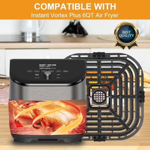 GXF Air Fryer Grill Pan for Instant Pot Vortex Plus 6 in 1 5.7QT 6 QT Gourmia GAF735 6 QT Air Fryer