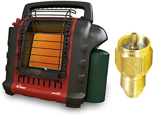 Mr. Heater Portable Buddy Heater | Propane tank refill adapter