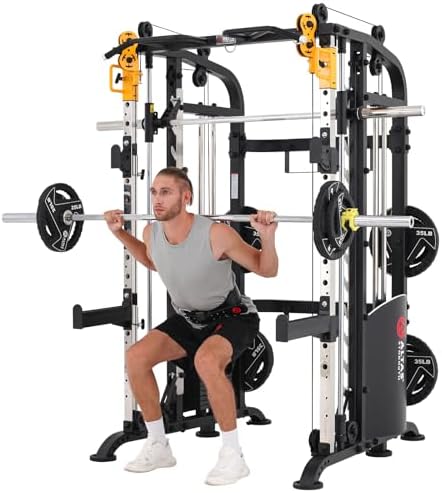 Altas Strength M810 Smith Machine Home Gym with Dual Weight Stacks