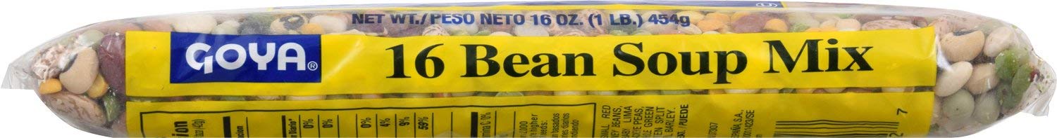 Goya 16 Bean Soup Mix No. 1 Grade, 14 oz, 1 bag