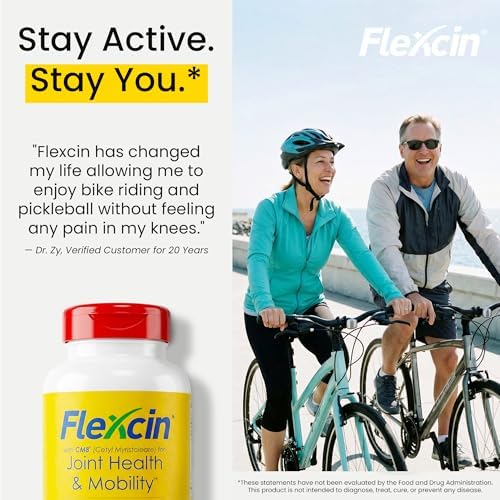 Extra Strength Joint Formula with CM8 (Cetyl Myristoleate) - Joint Supplements for Men and Women with Glucosamine, MSM, Collagen Type II - 120 Capsules